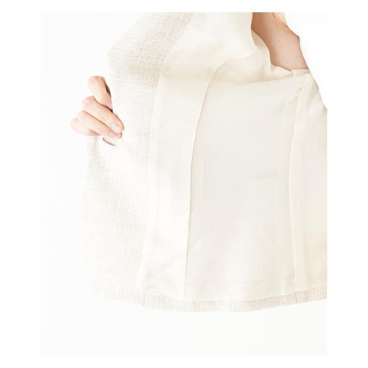 ノーカラージャケット&スカートスーツ | Leilian PLUS HOUSE | 詳細画像25