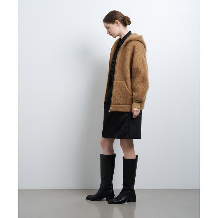 フーディーコート[品番：LAVW0018179]｜LANVIN en Bleu（ランバンオン 