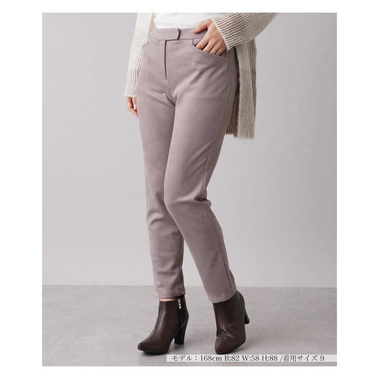 ベージュ系 | ストレッチロングパンツ | Leilian