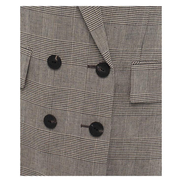 チェック柄ダブルジャケット[品番：LAVW0008656]｜LANVIN COLLECTION