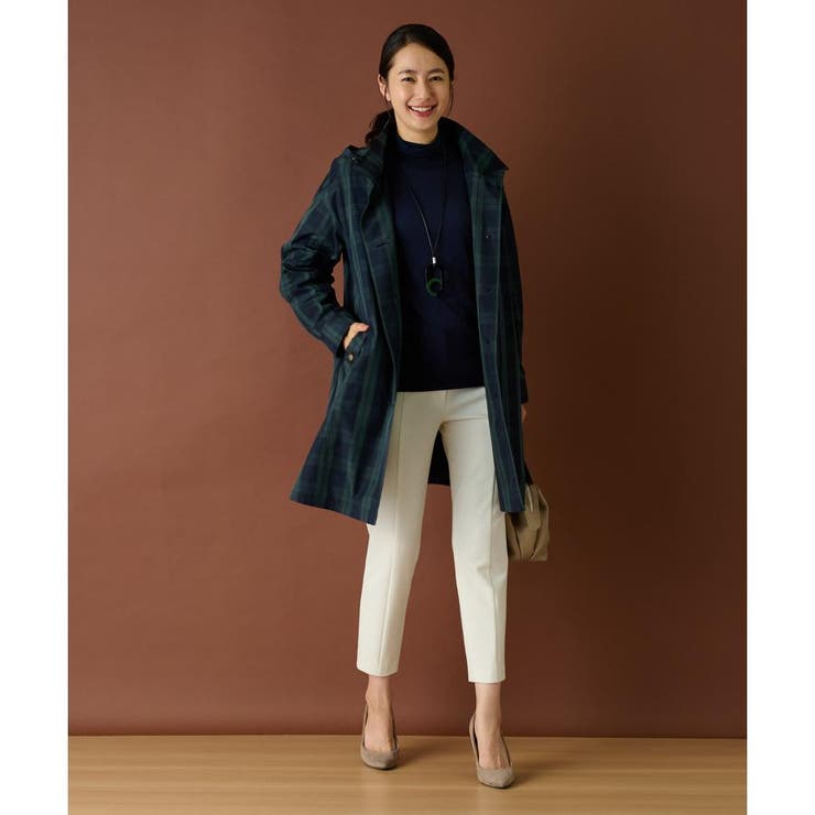 ライナー付きフーデットコート[品番：LAVW0017566]｜Leilian（レリアン