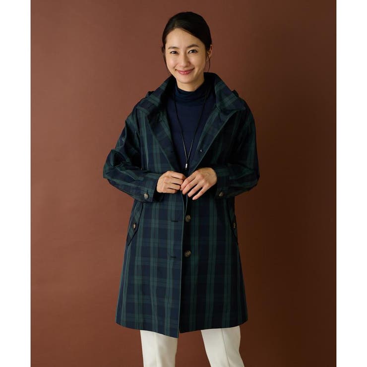 ライナー付きフーデットコート[品番：LAVW0017566]｜Leilian（レリアン