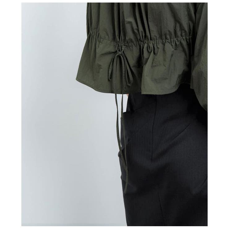 速乾ナイロンフリルブラウス[品番：LAVW0016027]｜LANVIN en