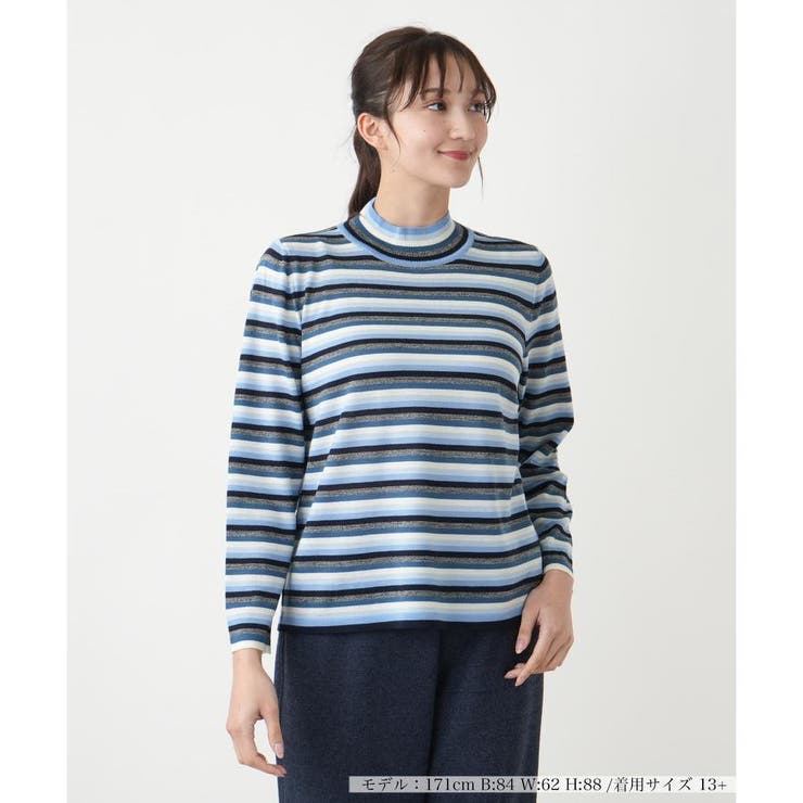 ハイネックニット[品番：LAVW0019335]｜Leilian PLUS HOUSE