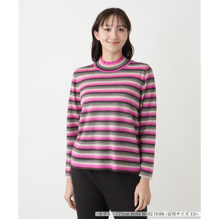 ハイネックニット[品番：LAVW0019335]｜Leilian PLUS HOUSE