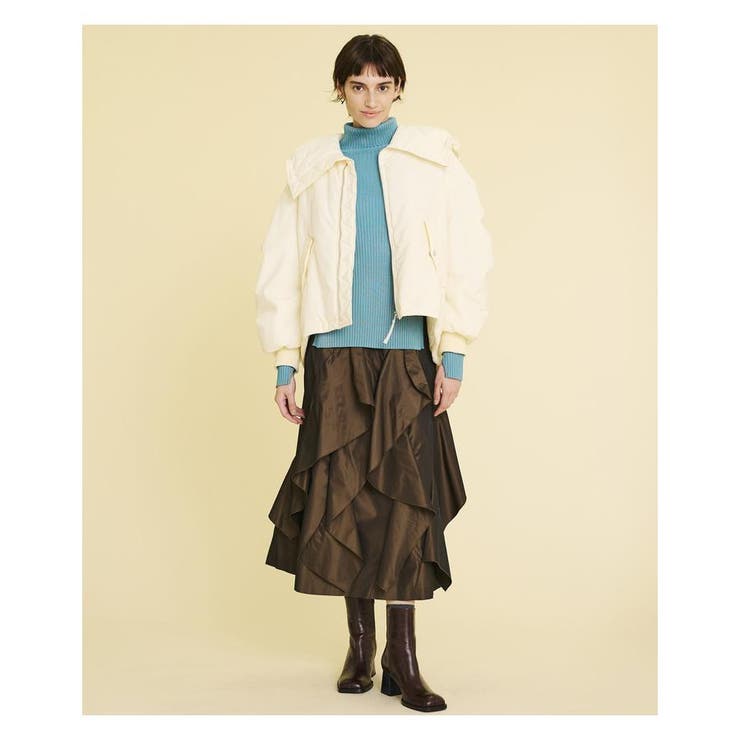 ビックカラー中わたMA－1ブルゾン[品番：LAVW0005682]｜LANVIN en