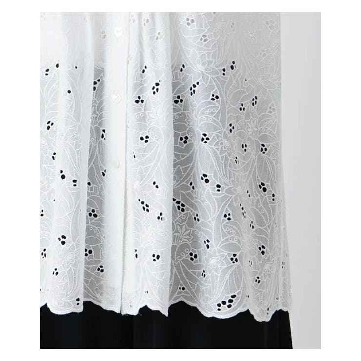 カットワーク刺繍ブラウス[品番：LAVW0015621]｜Leilian（レリアン）の 