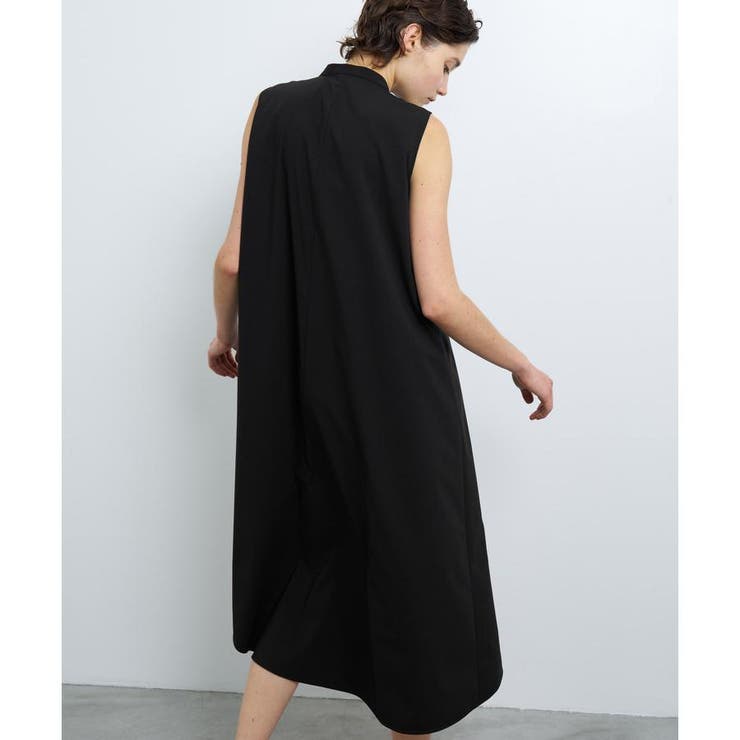 アシンメヘムスキッパーワンピース[品番：LAVW0016021]｜LANVIN