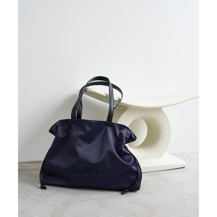 サテンナイロンドロストトートバッグ小[品番：LAVW0020250]｜LANVIN en 