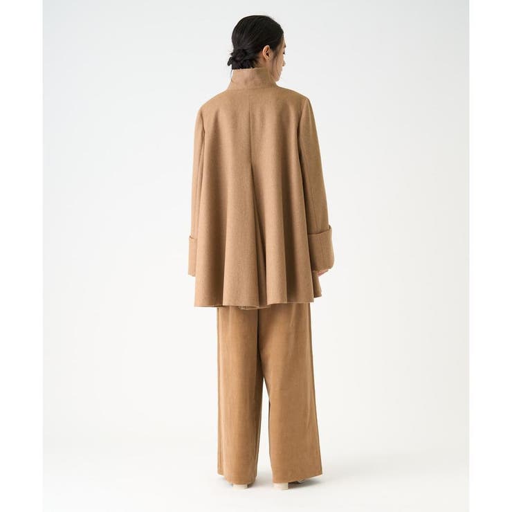 テントラインキャメルコート[品番：LAVW0018264]｜LANVIN