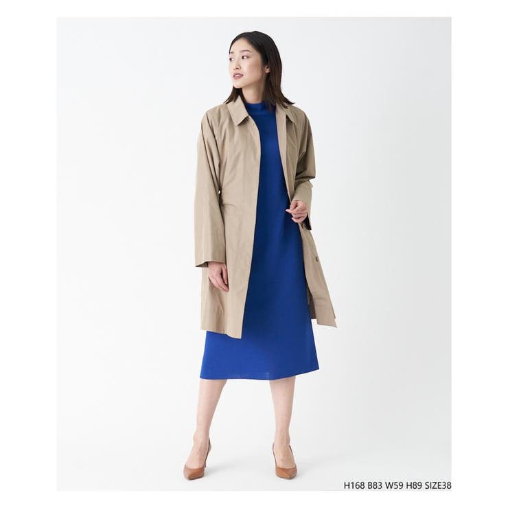 美品 Vintage ランバン LANVIN PARIS コート ステンカラーコート バルマカーンコート カシミヤ メンズ アウター 46(S相当)  ネイビー