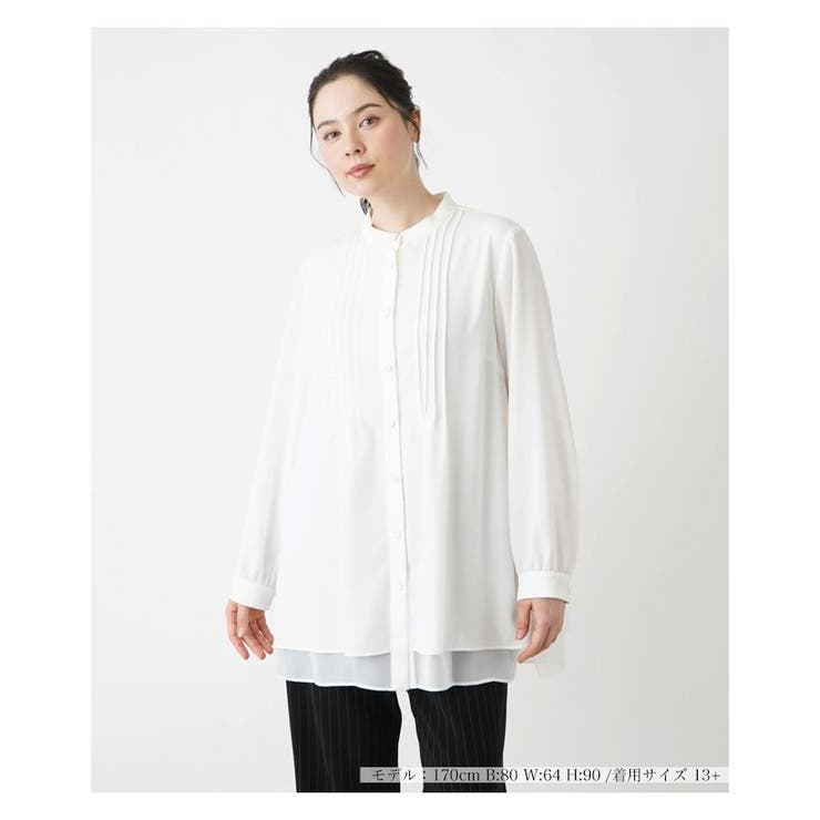 レリアン》新品 薄手 大人フェミニン シフォンジョーゼット レリアン》新品 薄手 大人フェミニン シフォンジョーゼット