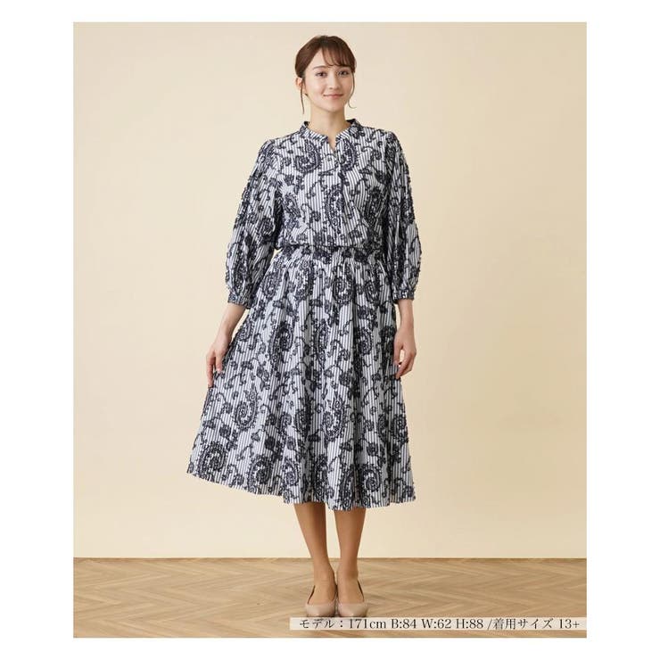 ペイズリーフレアスカート | Leilian PLUS HOUSE | 詳細画像2