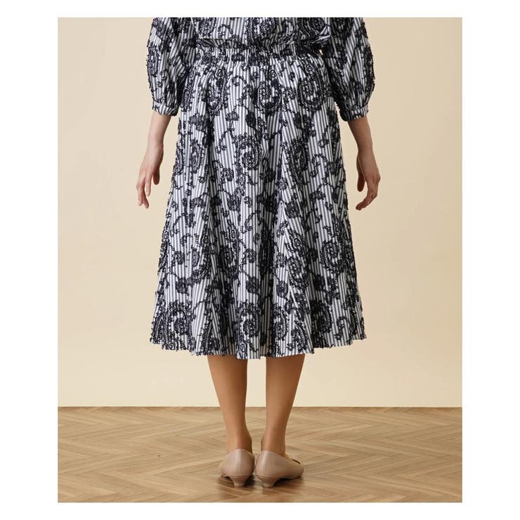 ペイズリーフレアスカート | Leilian PLUS HOUSE | 詳細画像7