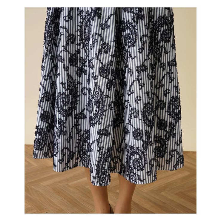 ペイズリーフレアスカート | Leilian PLUS HOUSE | 詳細画像10