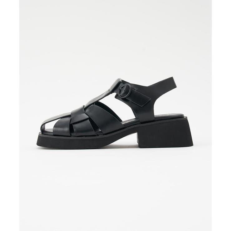 レザーグルカサンダル[品番：LAVW0014204]｜LANVIN en Bleu