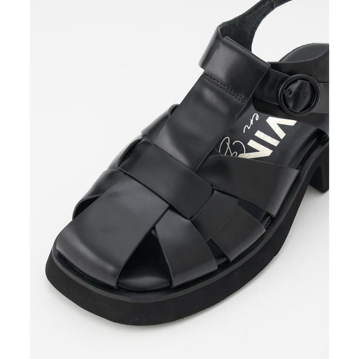 レザーグルカサンダル[品番：LAVW0014204]｜LANVIN en Bleu（ランバン