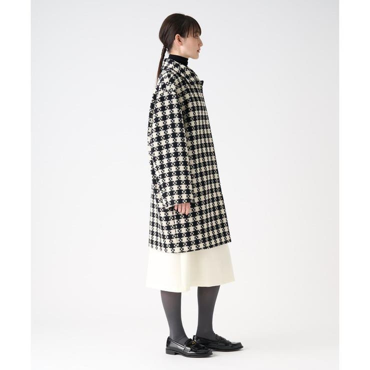 ロービングチェックコート[品番：LAVW0018848]｜LANVIN COLLECTION