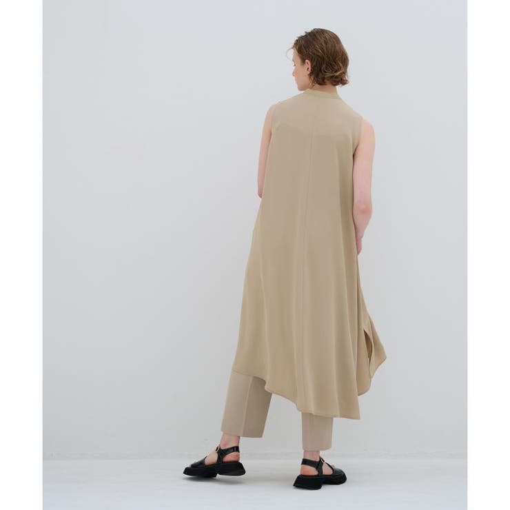 アシンメヘムスキッパーワンピース[品番：LAVW0010753]｜LANVIN