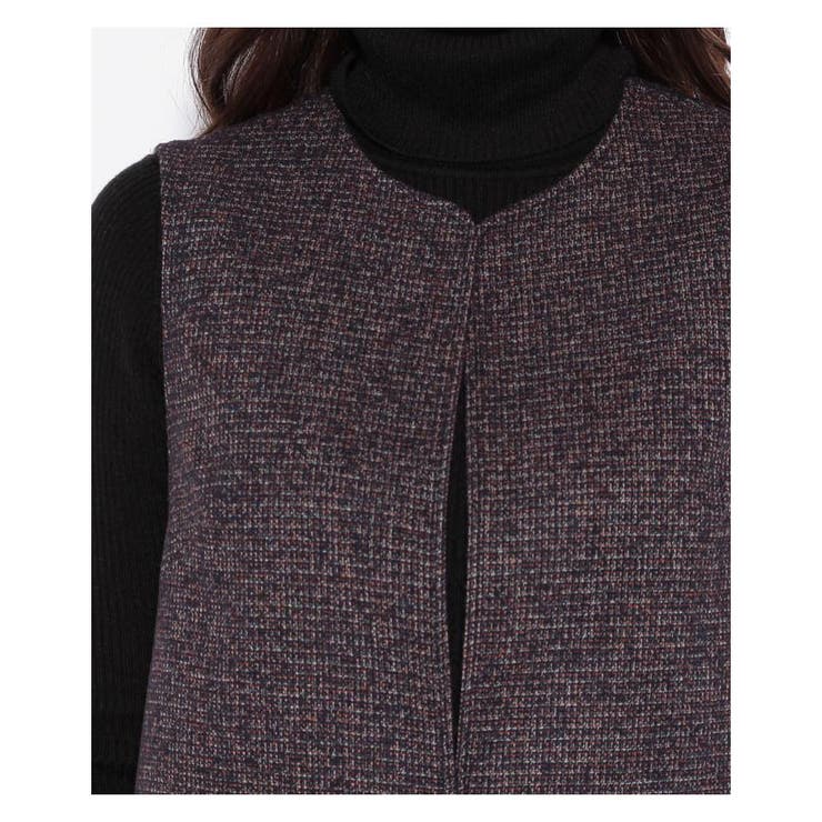 ツイードロングジレ | Leilian | 詳細画像4