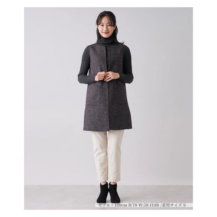 ツイードロングジレ | Leilian | 詳細画像10