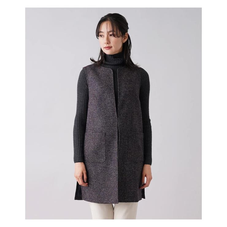 ツイードロングジレ | Leilian | 詳細画像13