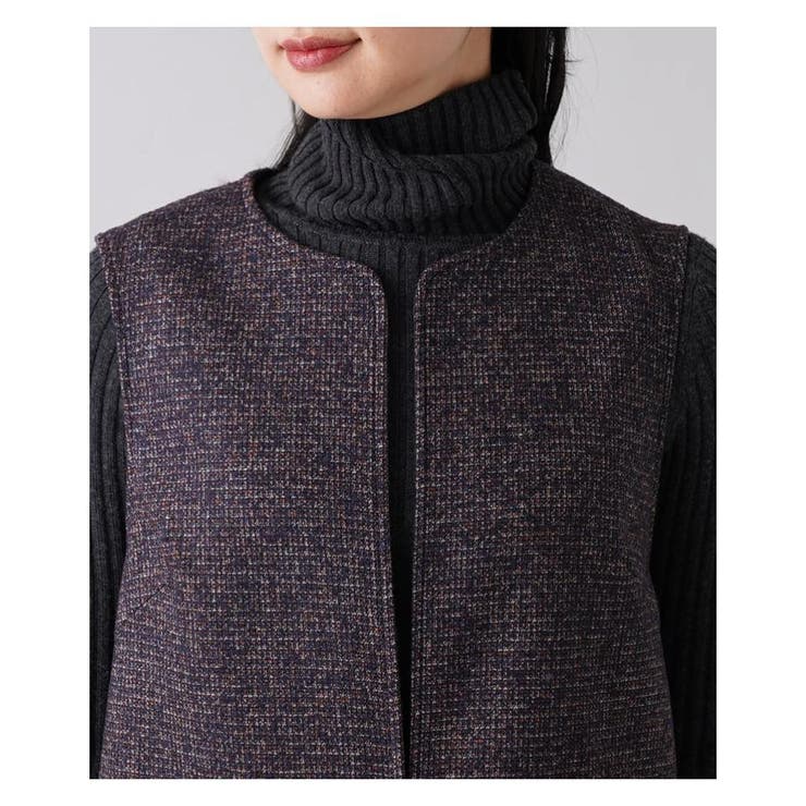 ツイードロングジレ | Leilian | 詳細画像16