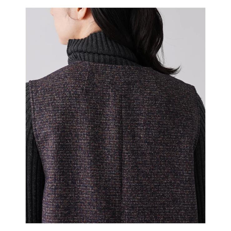 ツイードロングジレ | Leilian | 詳細画像17