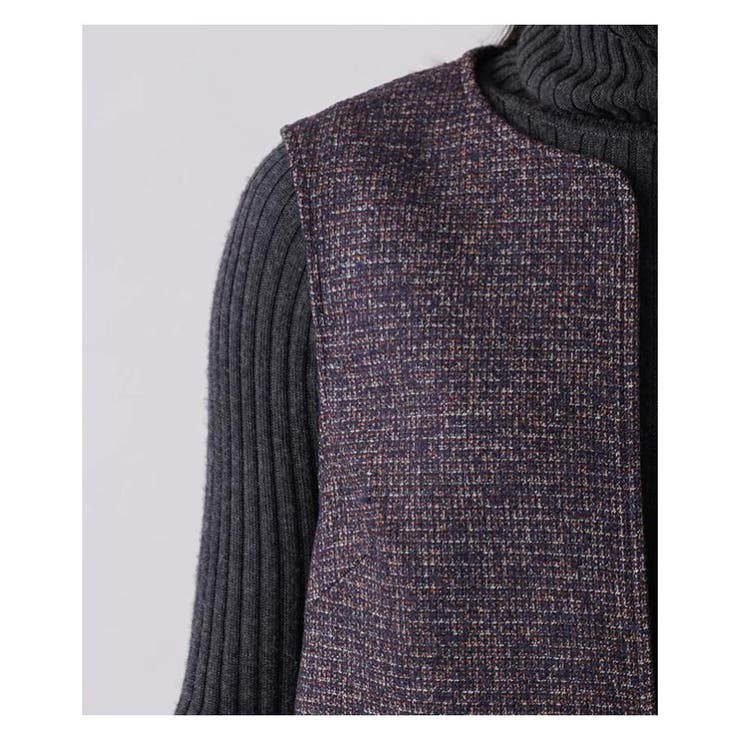 ツイードロングジレ | Leilian | 詳細画像18