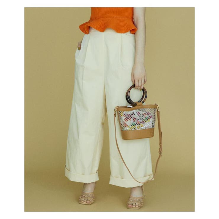 ショルダーリボンサロペットパンツ[品番：LAVW0004240]｜LANVIN en 