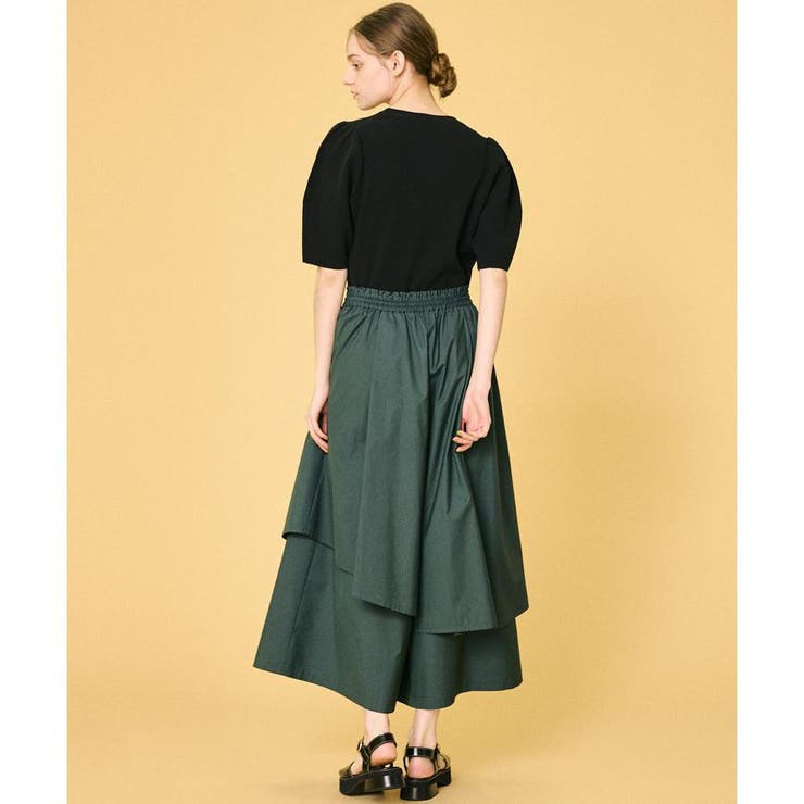 ウォッシャブルコットンキュロットパンツ[品番：LAVW0004241