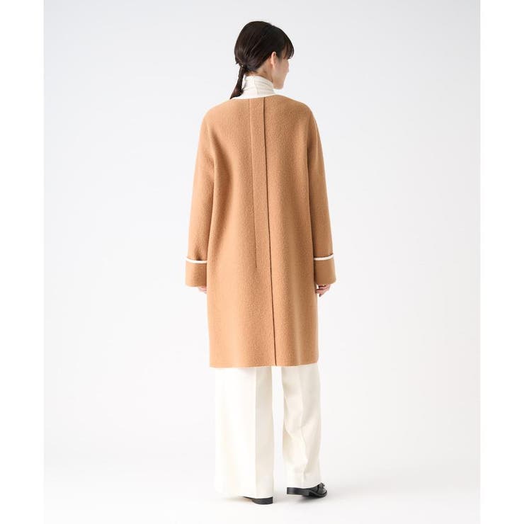 【極美品】 LANVIN ランバンコレクション スプリングコート ベージュ M 極美品】 LANVIN ランバンコレクション スプリングコート