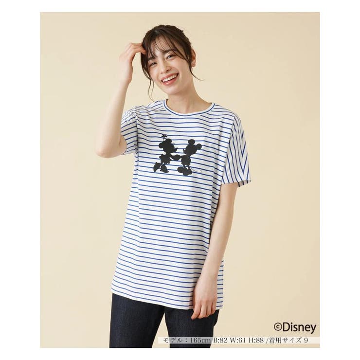 お歳暮 人気 オシャレ ボーダーTシャツ[品番：LAVW0008996]｜Leilian（レリアン）の トップス