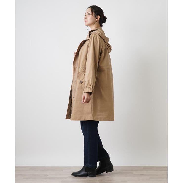 ELFRANK エルフランク テディコート フリーサイズ レディース ブラウン 