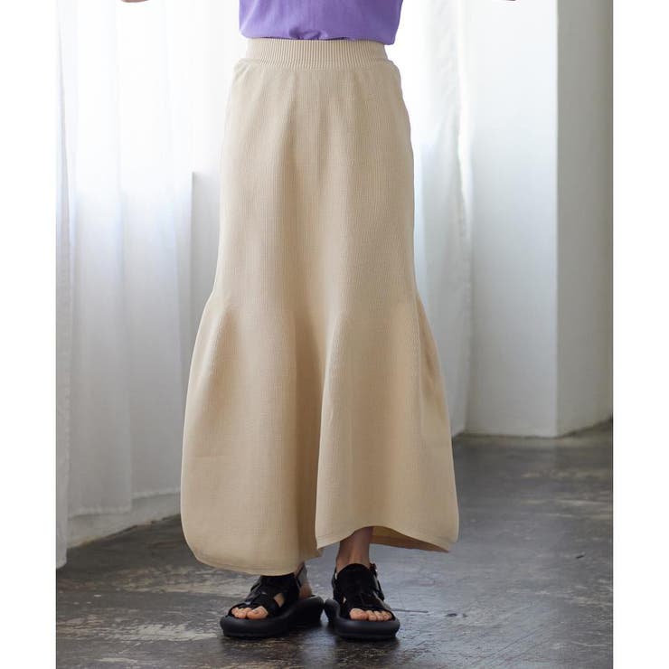 PHEENY ホールガーメントニットスカート PHEENY Loop yarn wholegarment skirt – Chum!