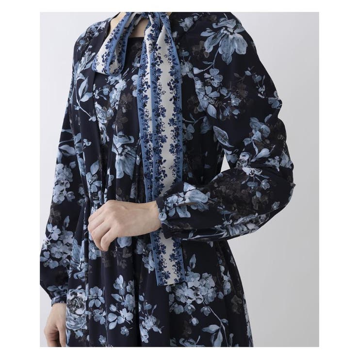 洗えるフラワープリントワンピ-ス | Leilian | 詳細画像15