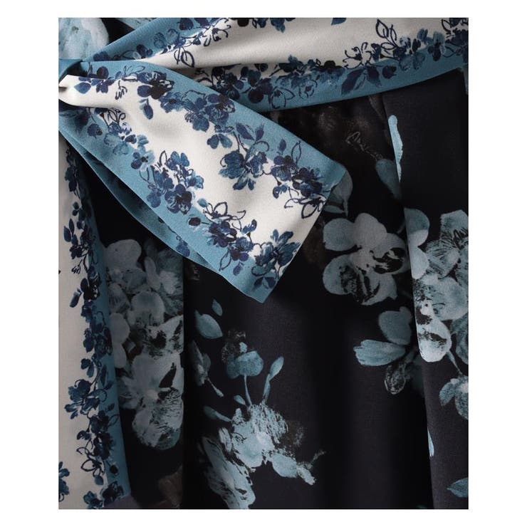 洗えるフラワープリントワンピ-ス | Leilian | 詳細画像8