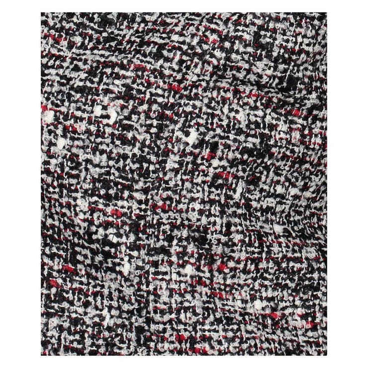 ミックスツイードノーカラージャケット[品番：LAVW0007001]｜Leilian