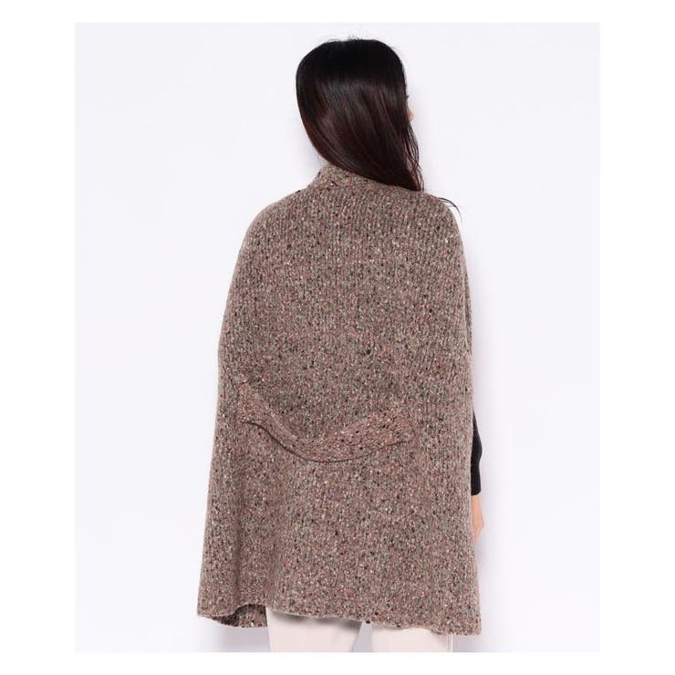 ネップ入りニットマント | Leilian PLUS HOUSE | 詳細画像2