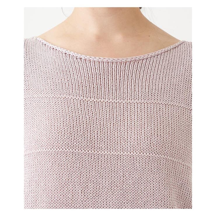 ラメニットプルオーバー | Leilian PLUS HOUSE | 詳細画像8