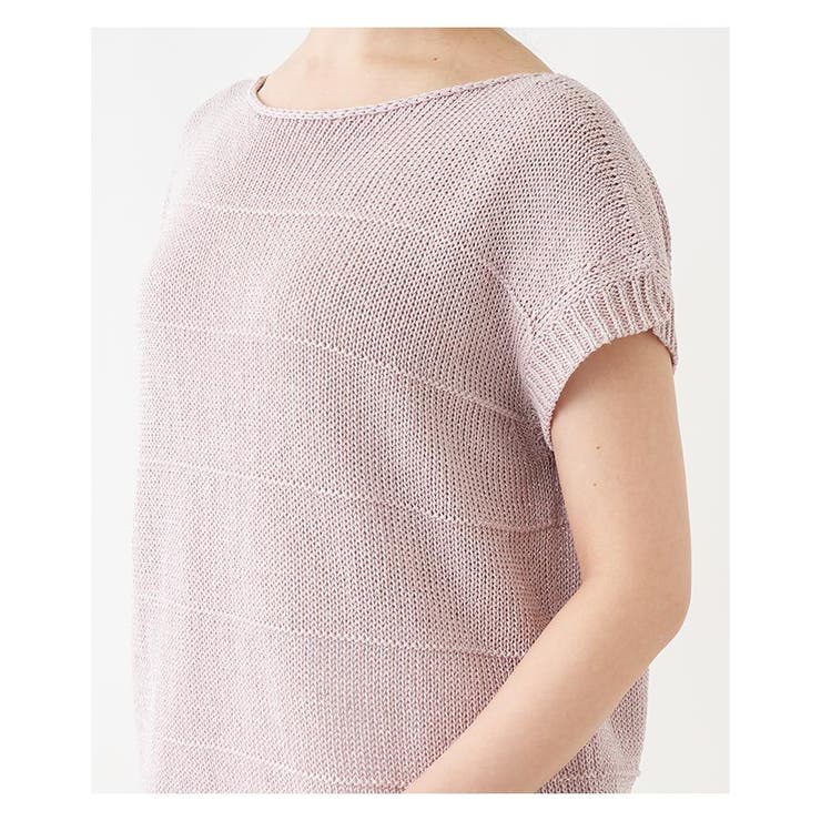 ラメニットプルオーバー | Leilian PLUS HOUSE | 詳細画像9