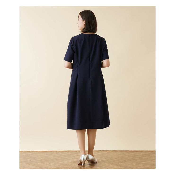 Vネックワンピ-ス | Leilian PLUS HOUSE | 詳細画像4