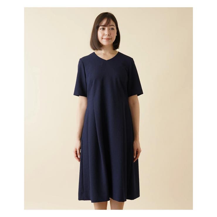 Vネックワンピ-ス | Leilian PLUS HOUSE | 詳細画像5