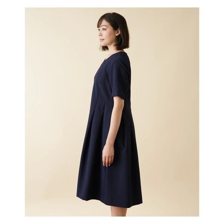 Vネックワンピ-ス | Leilian PLUS HOUSE | 詳細画像6