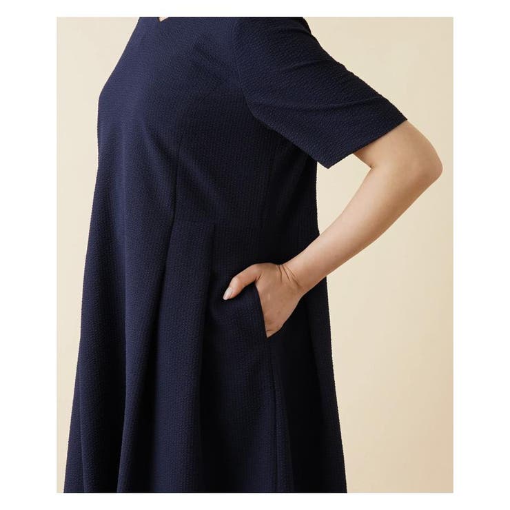 Vネックワンピ-ス | Leilian PLUS HOUSE | 詳細画像10