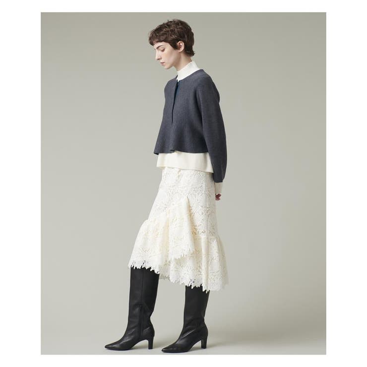 LANVIN en Bleu レーススカート レーススカート[品番：LAVW0004198]｜LANVIN en Bleu（ランバン
