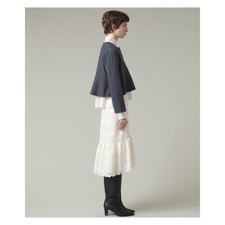 LANVIN en Bleu レーススカート レーススカート[品番：LAVW0004198]｜LANVIN en Bleu（ランバン