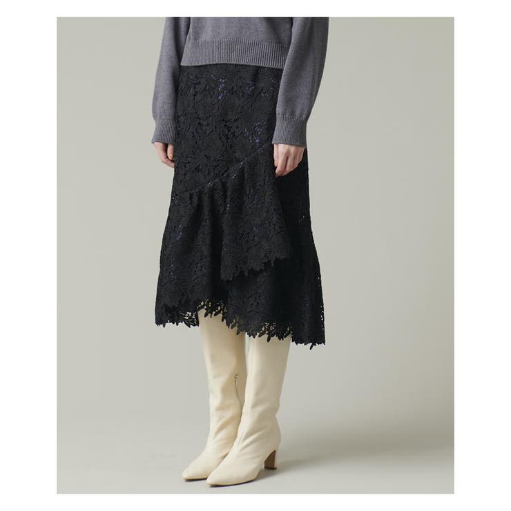 LANVIN en Bleu レーススカート レーススカート[品番：LAVW0004198]｜LANVIN en Bleu（ランバン