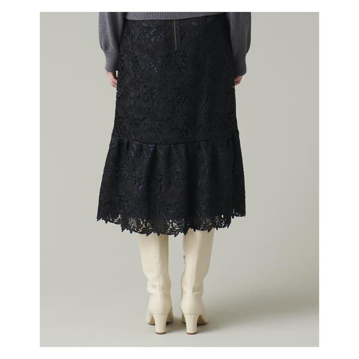 レーススカート[品番：LAVW0004198]｜LANVIN en Bleu（ランバン
