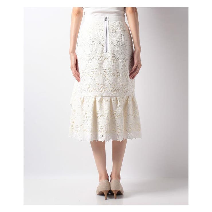 レーススカート[品番：LAVW0004198]｜LANVIN en Bleu（ランバン